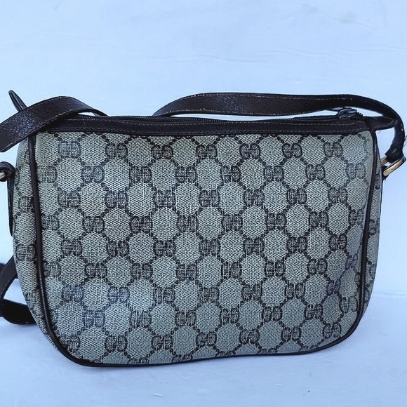 Gucci Crossbody Bag in Brown and Green - Picture 6 of 13